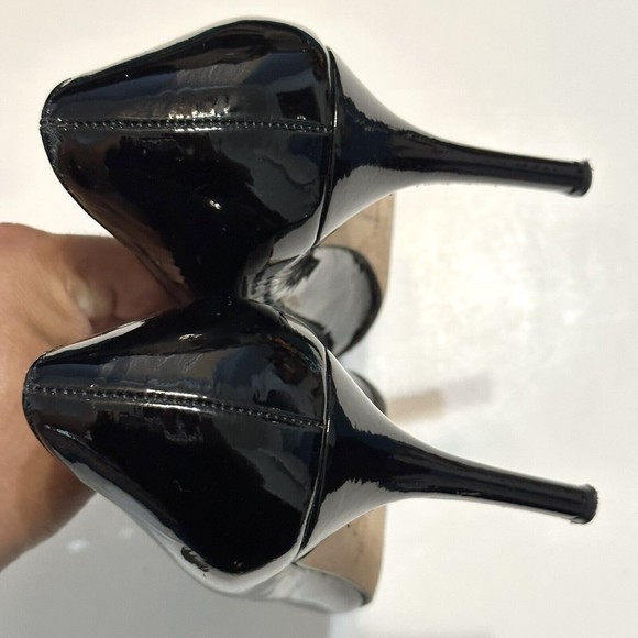 KATE SPADE Heels Women’s Size 9.5 AA Patent Black Pump Shoes - Picture 14 of 14